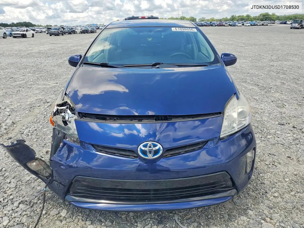 2013 Toyota Prius Three VIN: JTDKN3DU5D1708530 Lot: 61098656