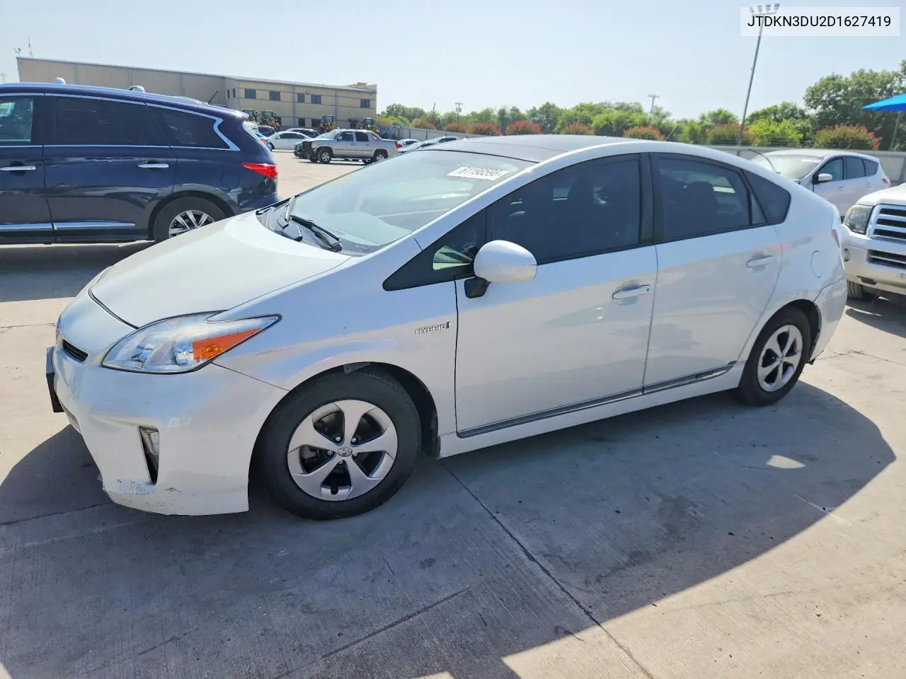 2013 Toyota Prius Three VIN: JTDKN3DU2D1627419 Lot: 61198596