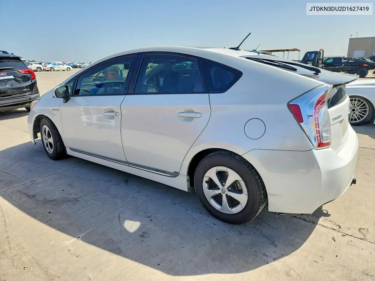 2013 Toyota Prius Three VIN: JTDKN3DU2D1627419 Lot: 61198596