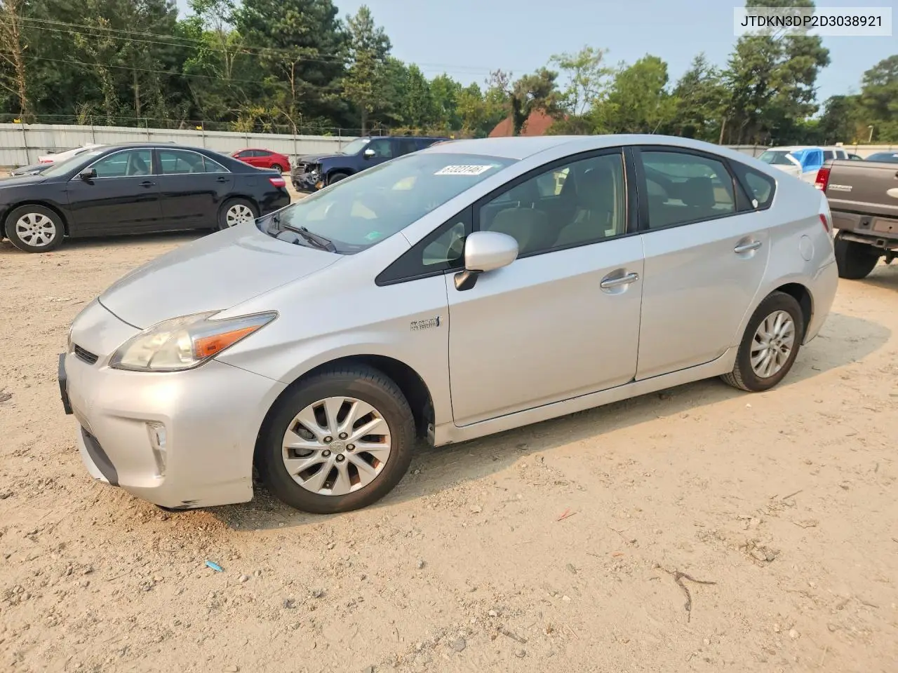 2013 Toyota Prius Plug-In Hybrid Base VIN: JTDKN3DP2D3038921 Lot: 61323146