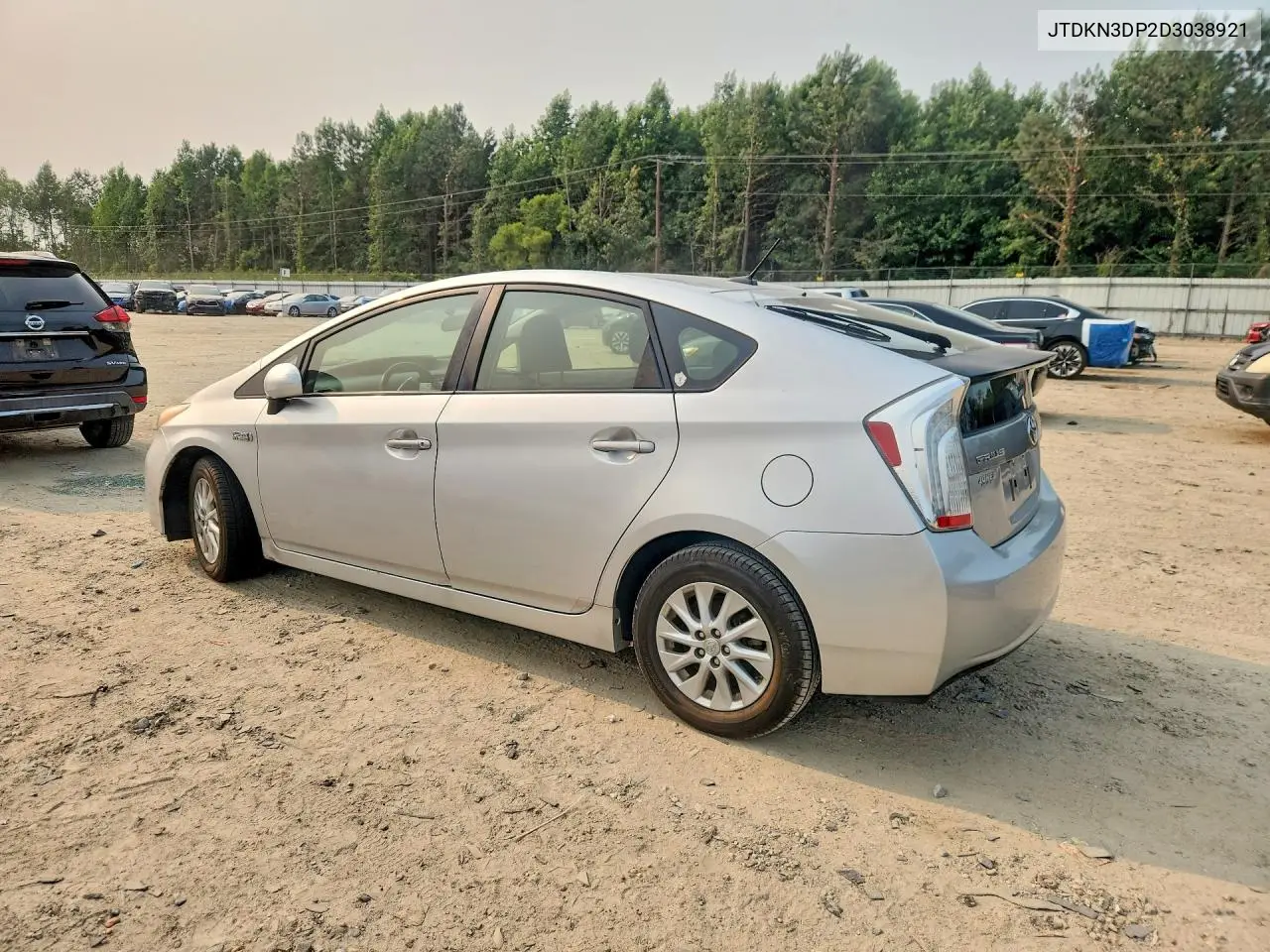 2013 Toyota Prius Plug-In Hybrid Base VIN: JTDKN3DP2D3038921 Lot: 61323146