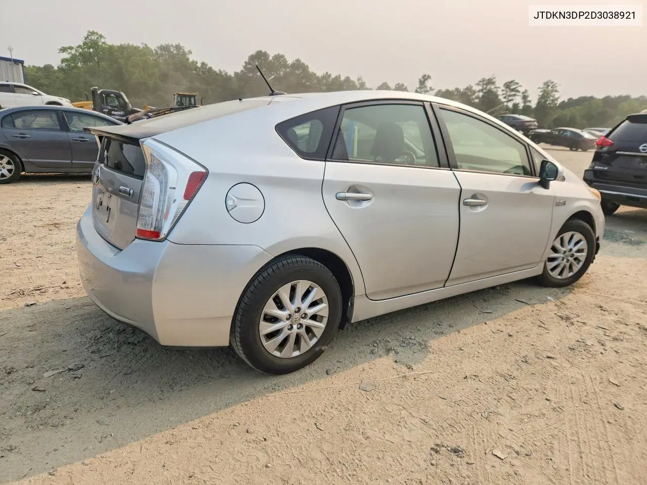 2013 Toyota Prius Plug-In Hybrid Base VIN: JTDKN3DP2D3038921 Lot: 61323146