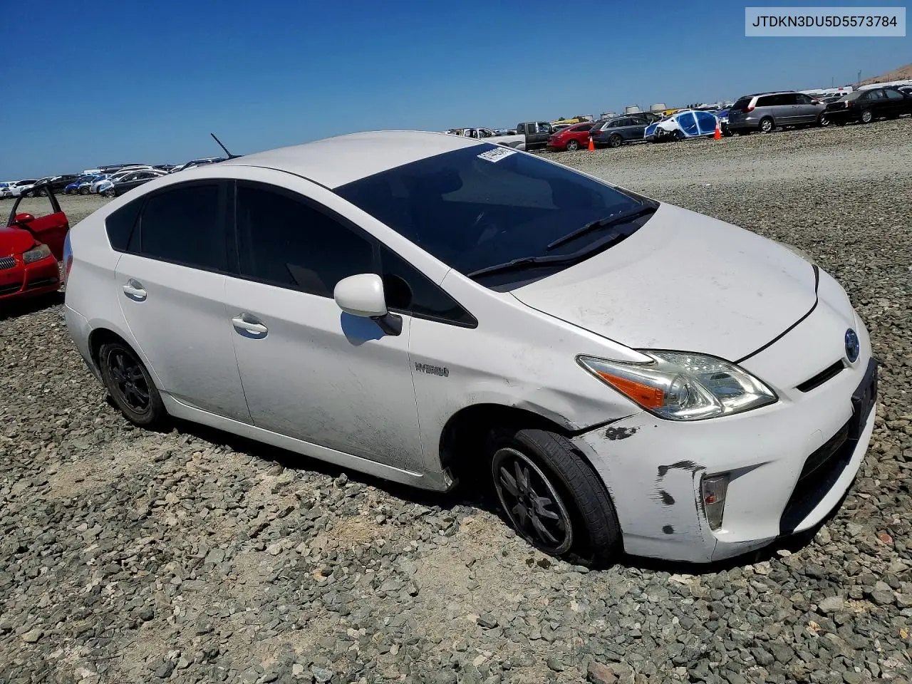 2013 Toyota Prius Four VIN: JTDKN3DU5D5573784 Lot: 61442046