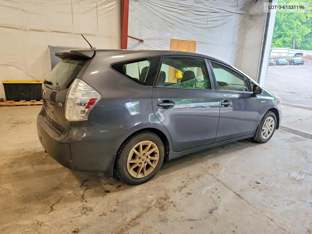 2013 Toyota Prius Base 4D Hatchb VIN: JTDZN3EU9D3213796 Lot: 61531196