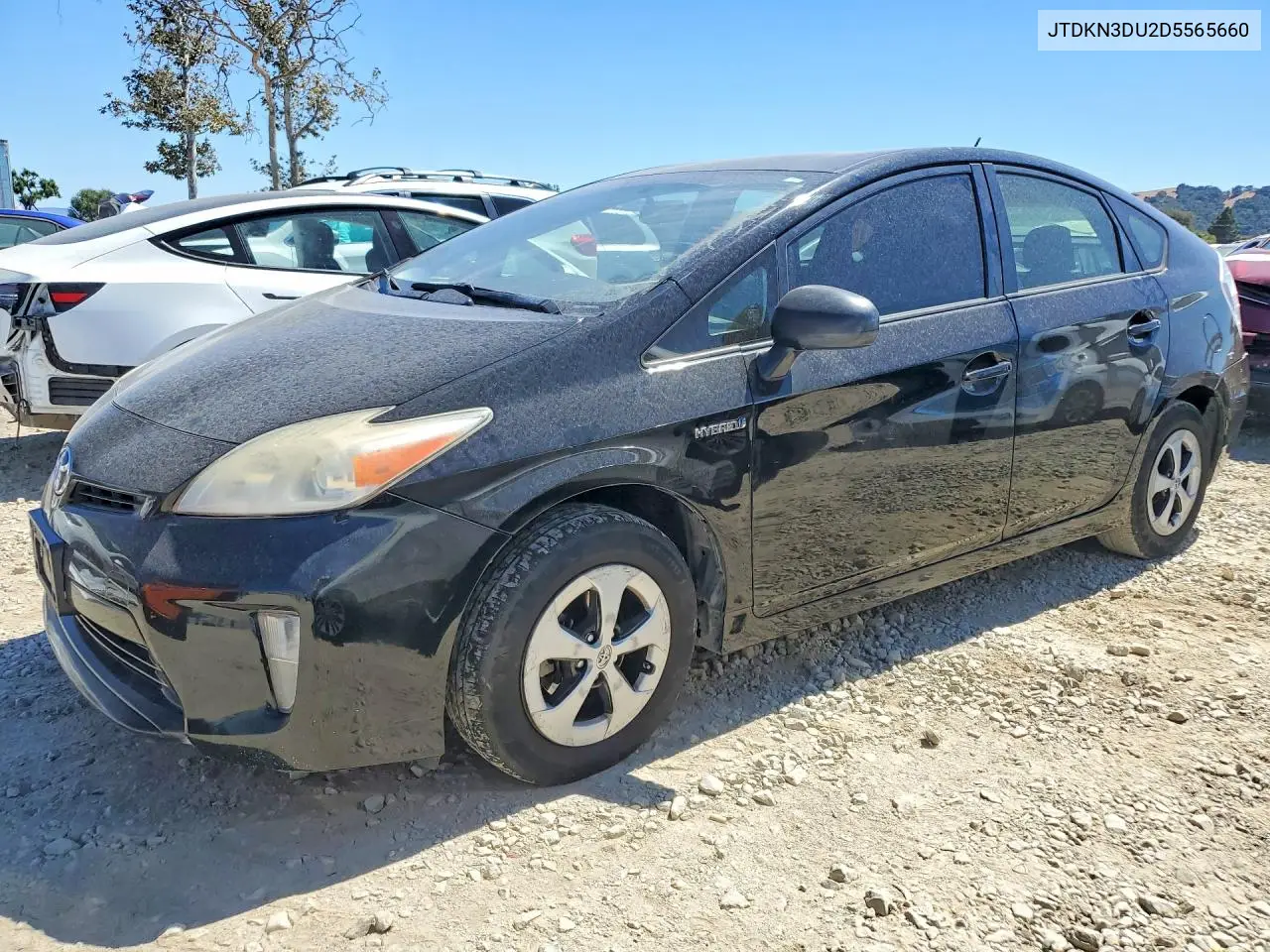2013 Toyota Prius Two VIN: JTDKN3DU2D5565660 Lot: 61634596