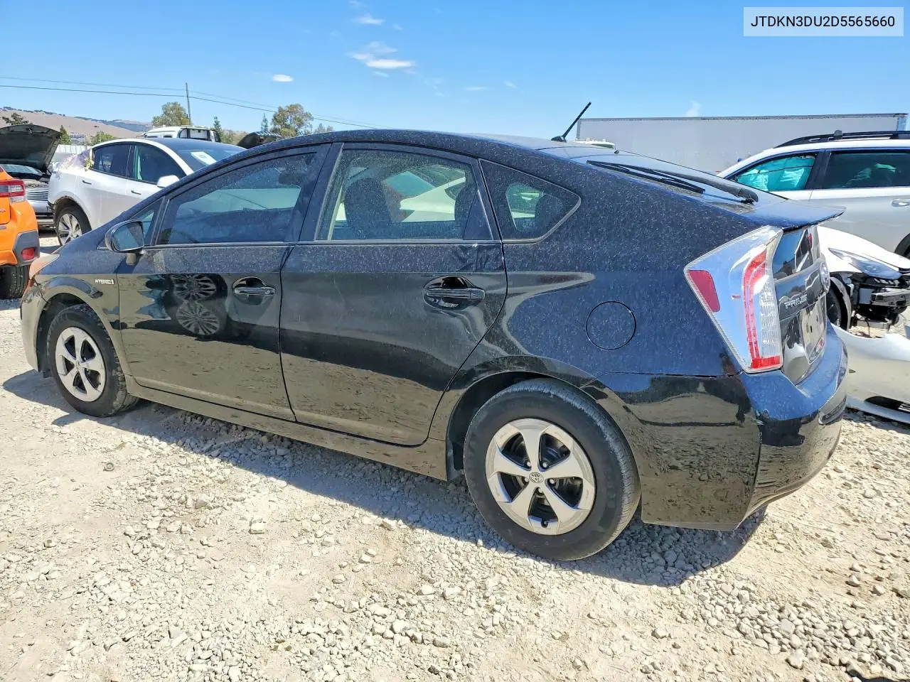 2013 Toyota Prius Two VIN: JTDKN3DU2D5565660 Lot: 61634596