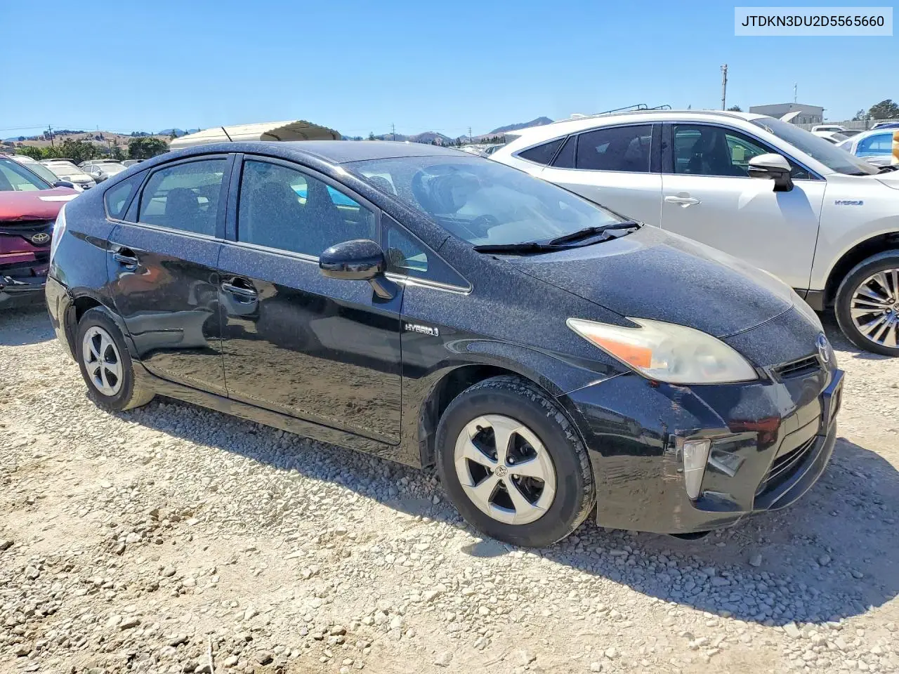 2013 Toyota Prius Two VIN: JTDKN3DU2D5565660 Lot: 61634596