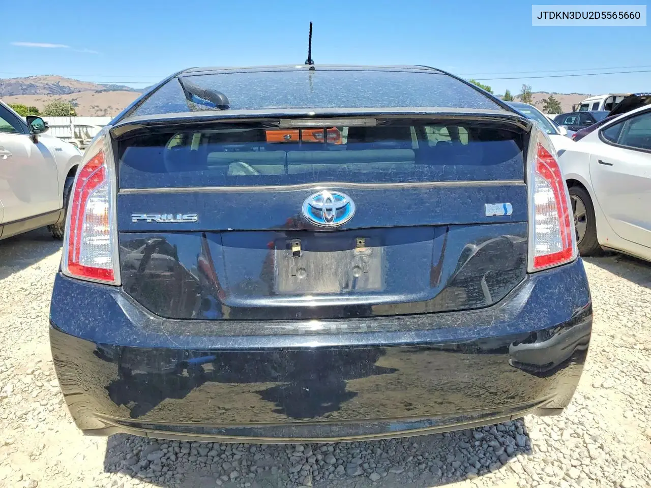 2013 Toyota Prius Two VIN: JTDKN3DU2D5565660 Lot: 61634596