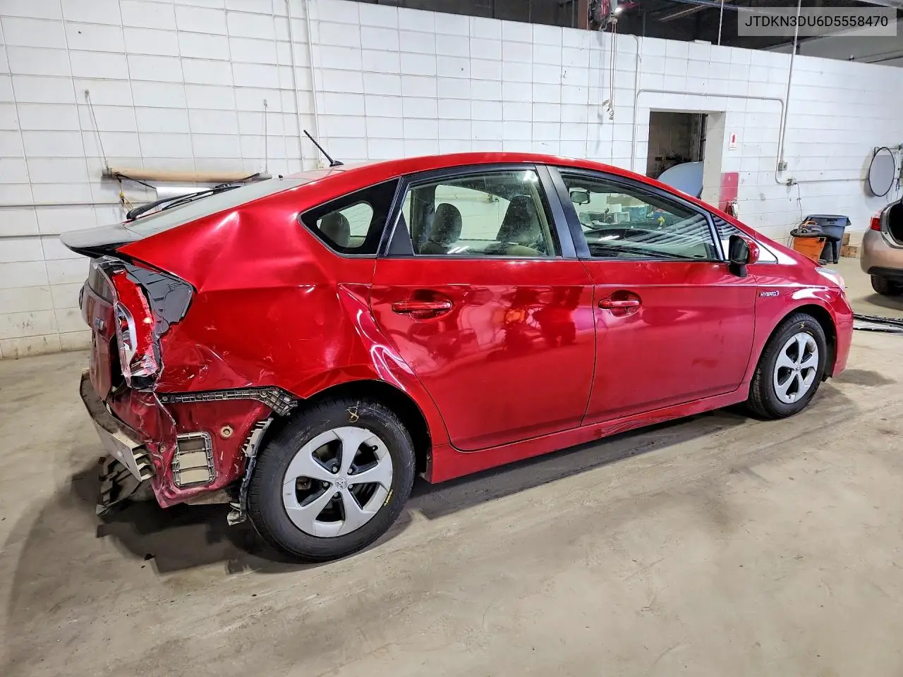 2013 Toyota Prius Two VIN: JTDKN3DU6D5558470 Lot: 61748326