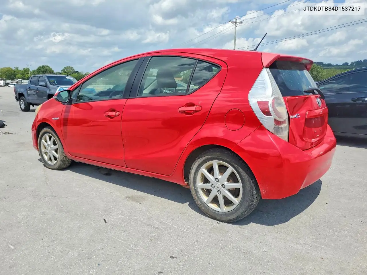 2013 Toyota Prius C Three VIN: JTDKDTB34D1537217 Lot: 61755956