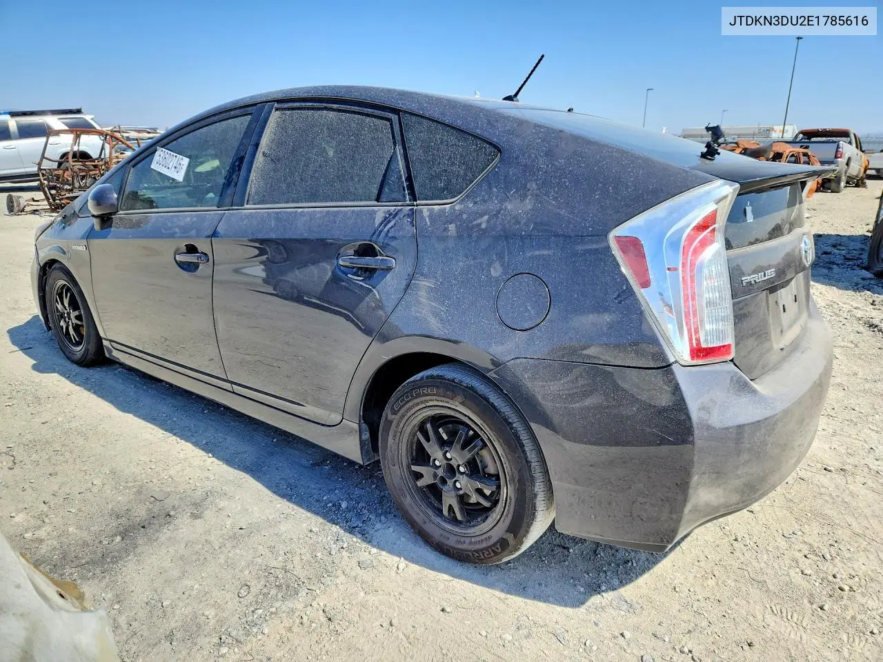 2014 Toyota Prius Two VIN: JTDKN3DU2E1785616 Lot: 53602746