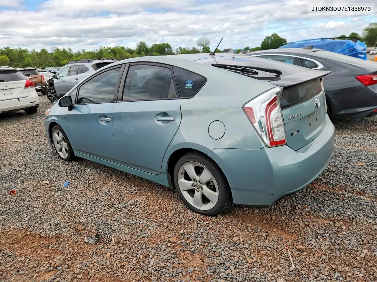 2014 Toyota Prius Two VIN: JTDKN3DU7E1838973 Lot: 53796676