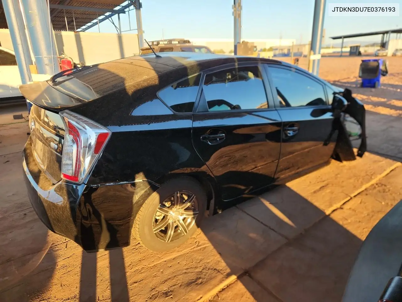 JTDKN3DU7E0376193 2014 Toyota Prius Two