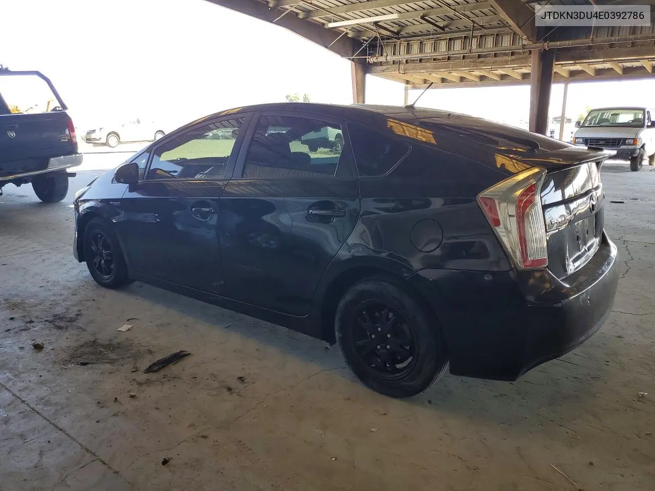 2014 Toyota Prius Two VIN: JTDKN3DU4E0392786 Lot: 56146966