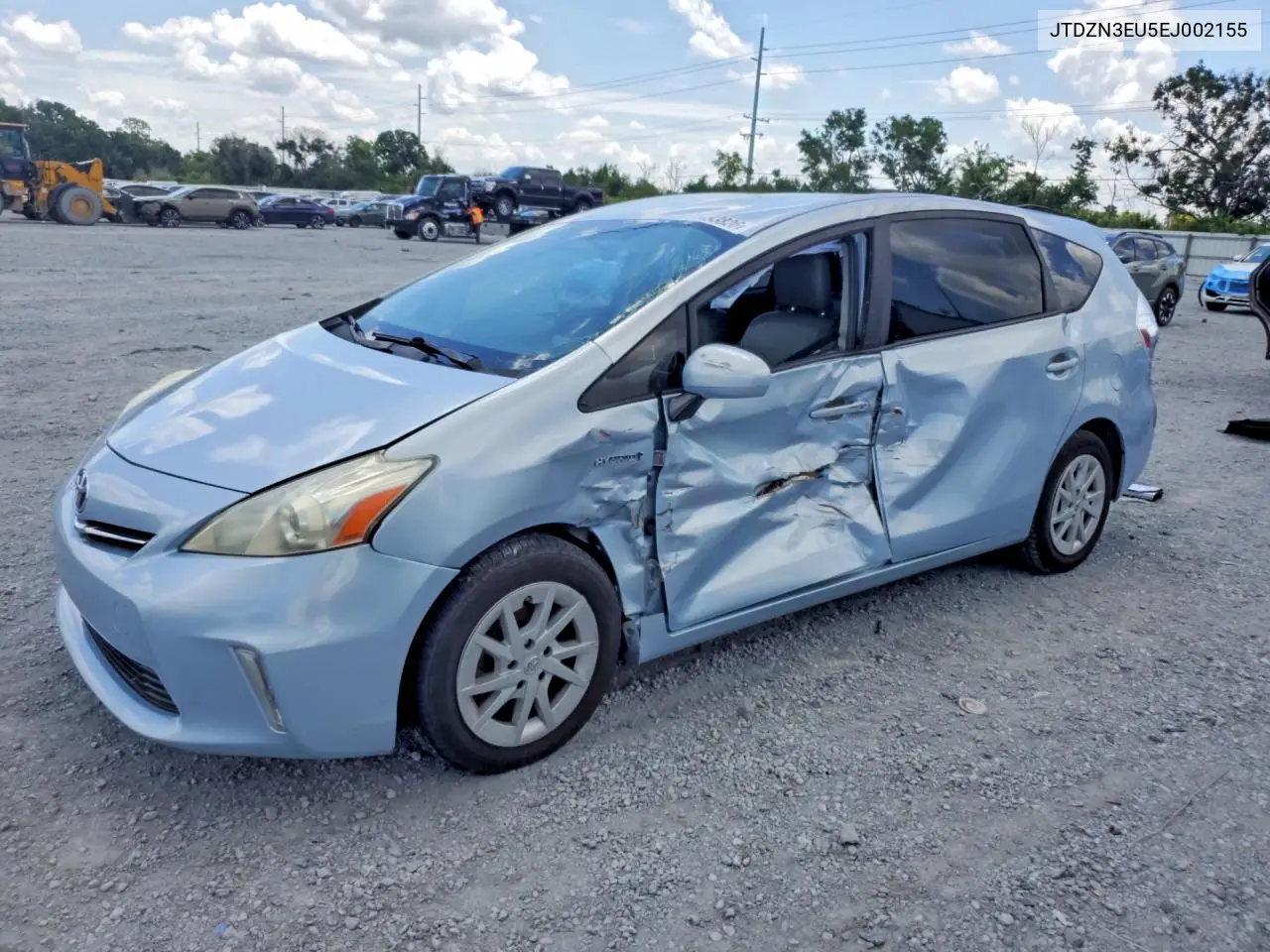 2014 Toyota Prius V Two VIN: JTDZN3EU5EJ002155 Lot: 56493826