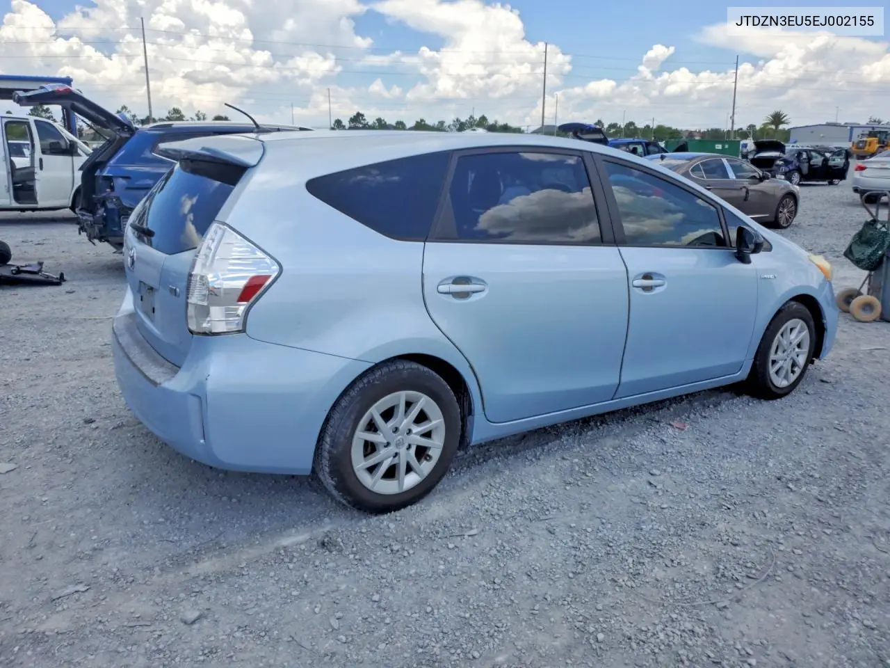 2014 Toyota Prius V Two VIN: JTDZN3EU5EJ002155 Lot: 56493826