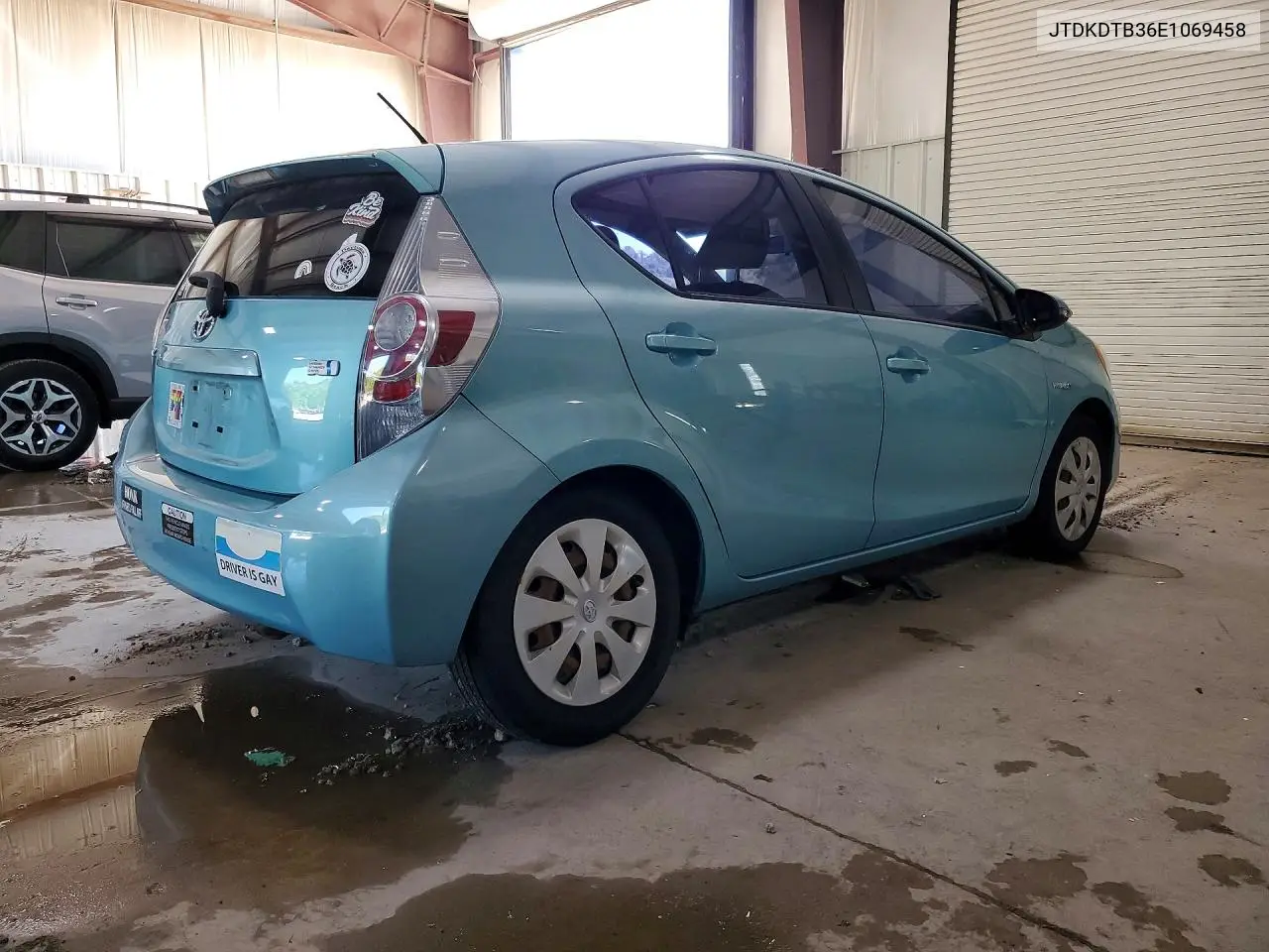 2014 Toyota Prius C Two VIN: JTDKDTB36E1069458 Lot: 57488176