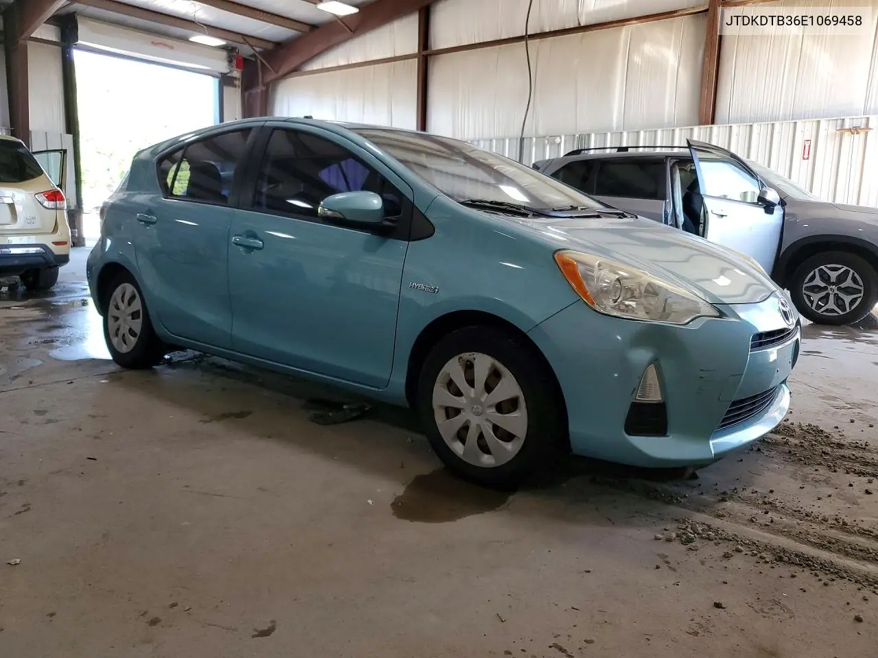 2014 Toyota Prius C Two VIN: JTDKDTB36E1069458 Lot: 57488176