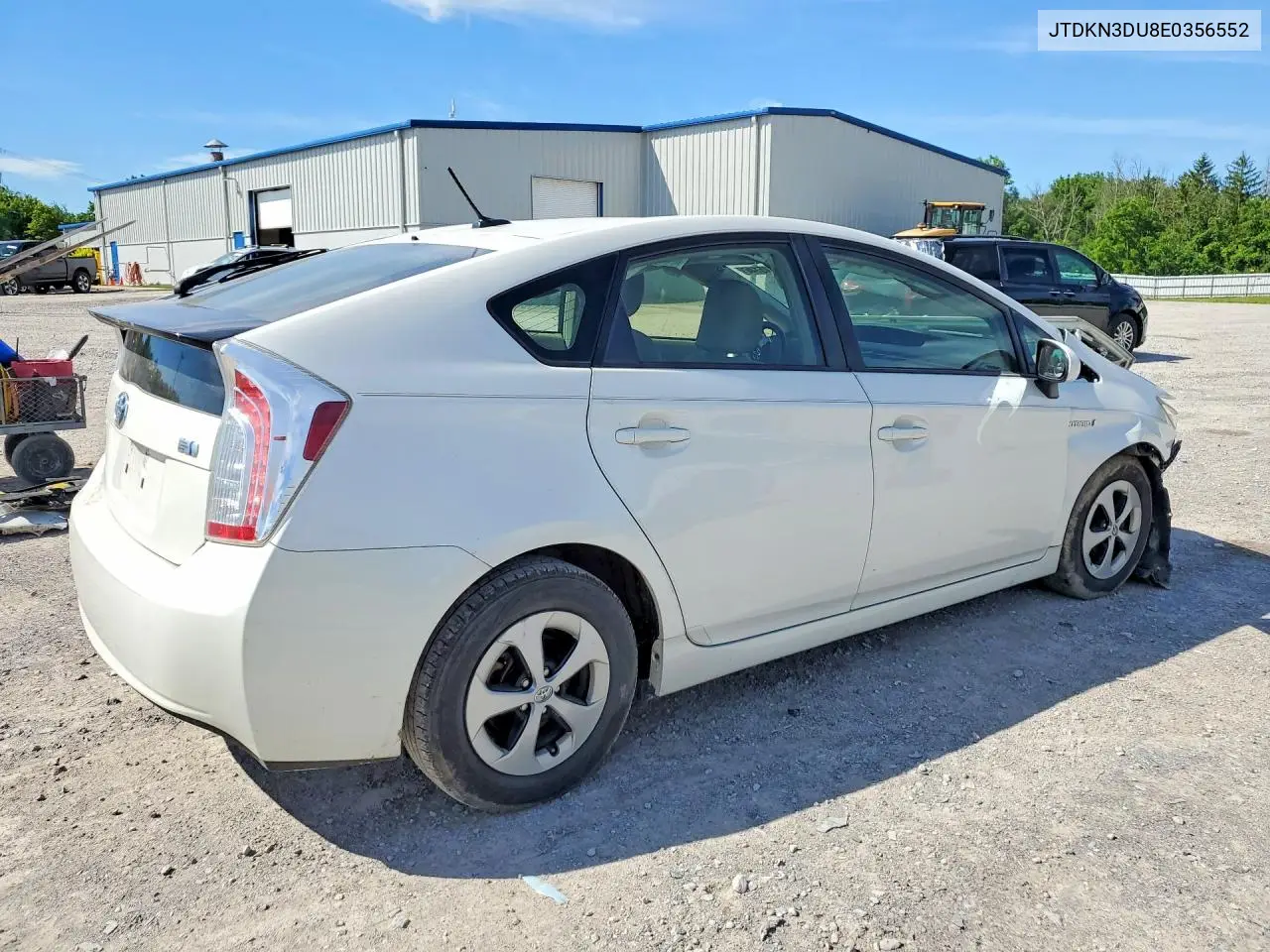 2014 Toyota Prius Three VIN: JTDKN3DU8E0356552 Lot: 57645146