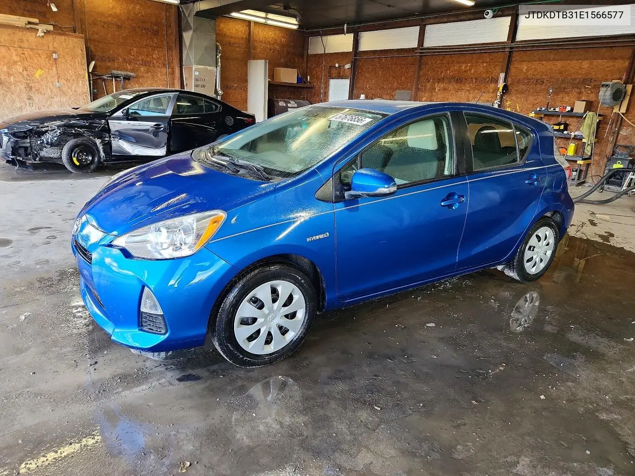 2014 Toyota Prius C Three VIN: JTDKDTB31E1566577 Lot: 57676856