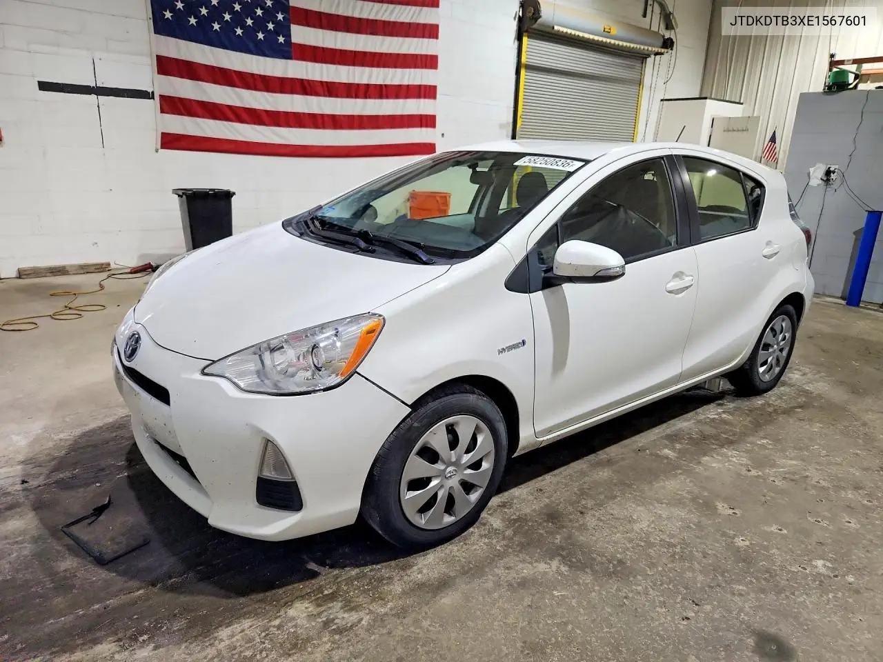 2014 Toyota Prius C Two VIN: JTDKDTB3XE1567601 Lot: 58250836