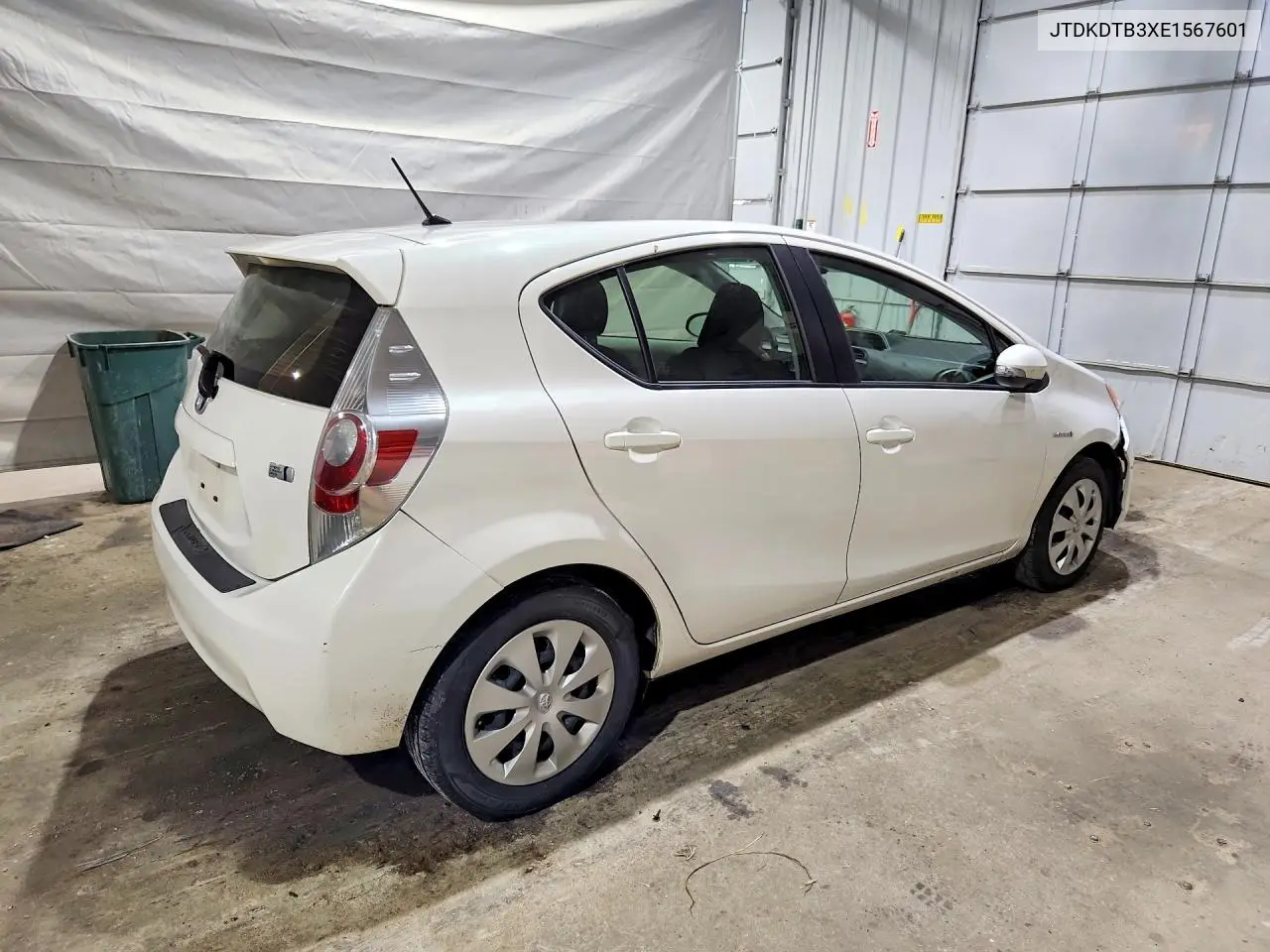 2014 Toyota Prius C Two VIN: JTDKDTB3XE1567601 Lot: 58250836