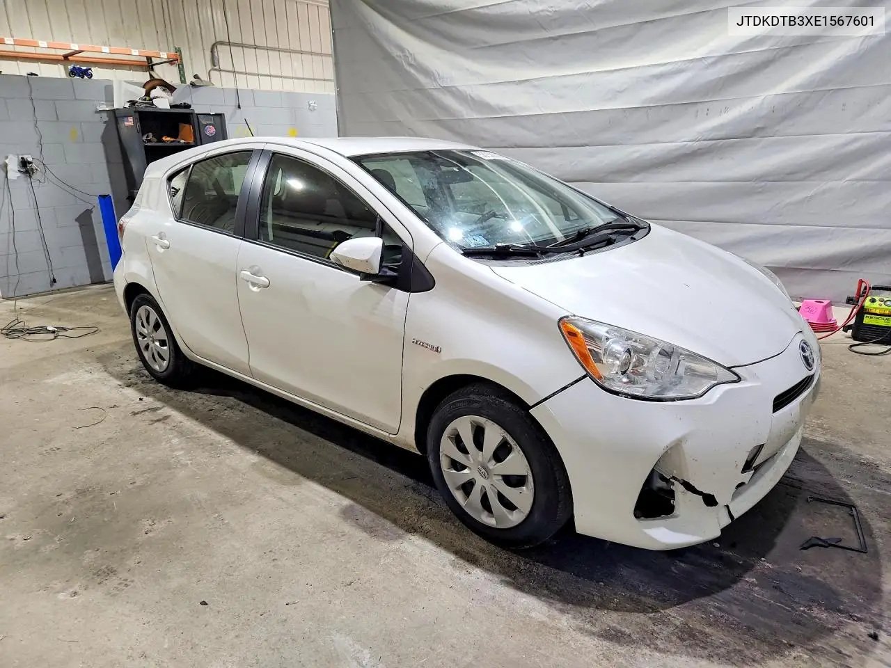 2014 Toyota Prius C Two VIN: JTDKDTB3XE1567601 Lot: 58250836