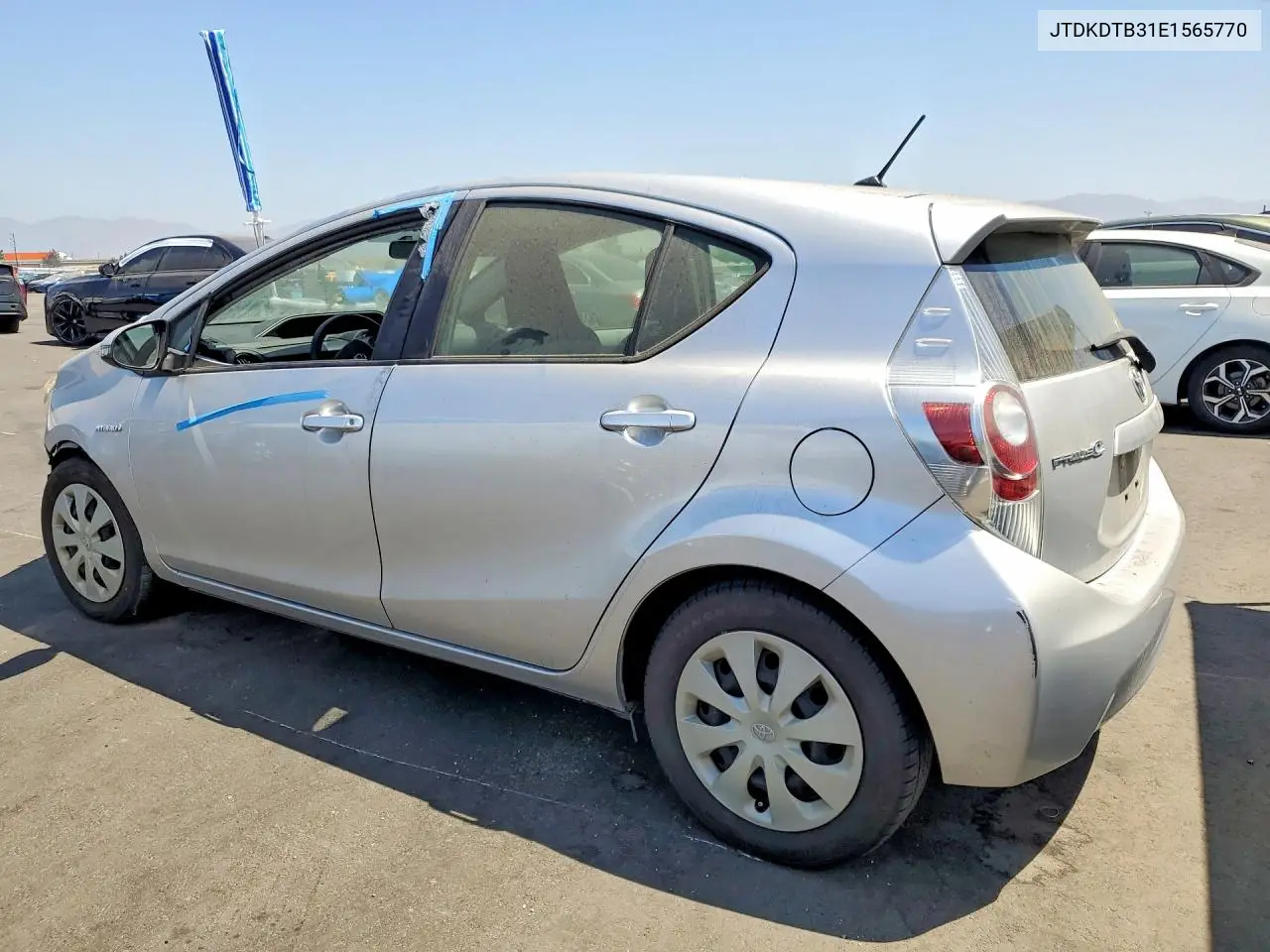 2014 Toyota Prius C One VIN: JTDKDTB31E1565770 Lot: 58525096