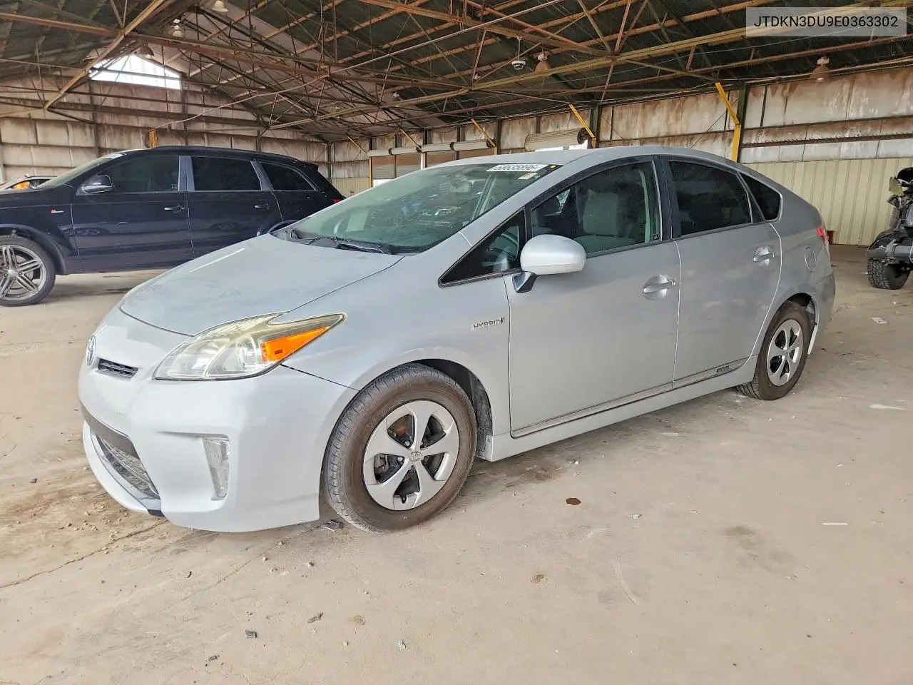 2014 Toyota Prius Three VIN: JTDKN3DU9E0363302 Lot: 58635896