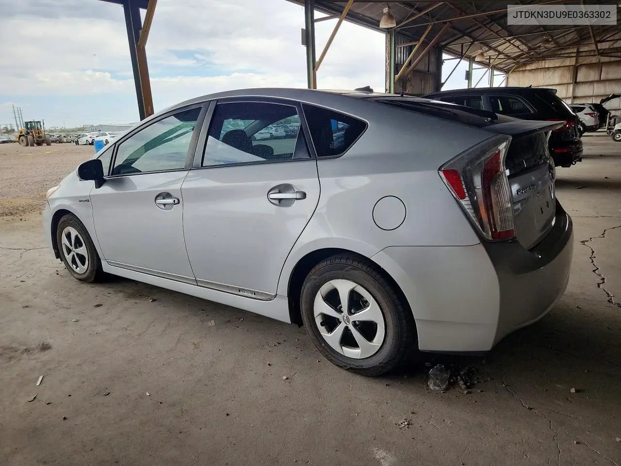 2014 Toyota Prius Three VIN: JTDKN3DU9E0363302 Lot: 58635896