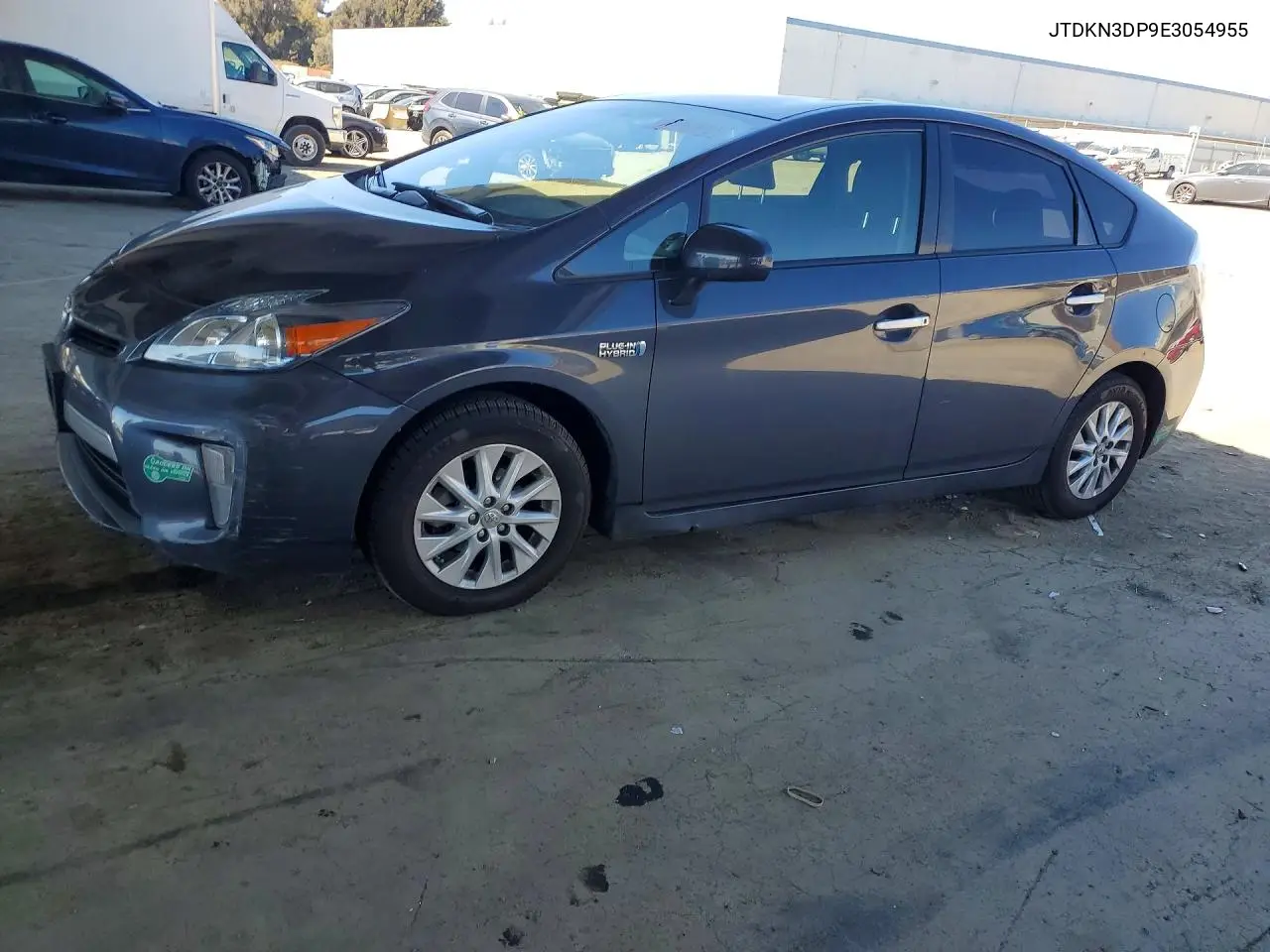 2014 Toyota Prius Plug-In Hybrid Base VIN: JTDKN3DP9E3054955 Lot: 58993346