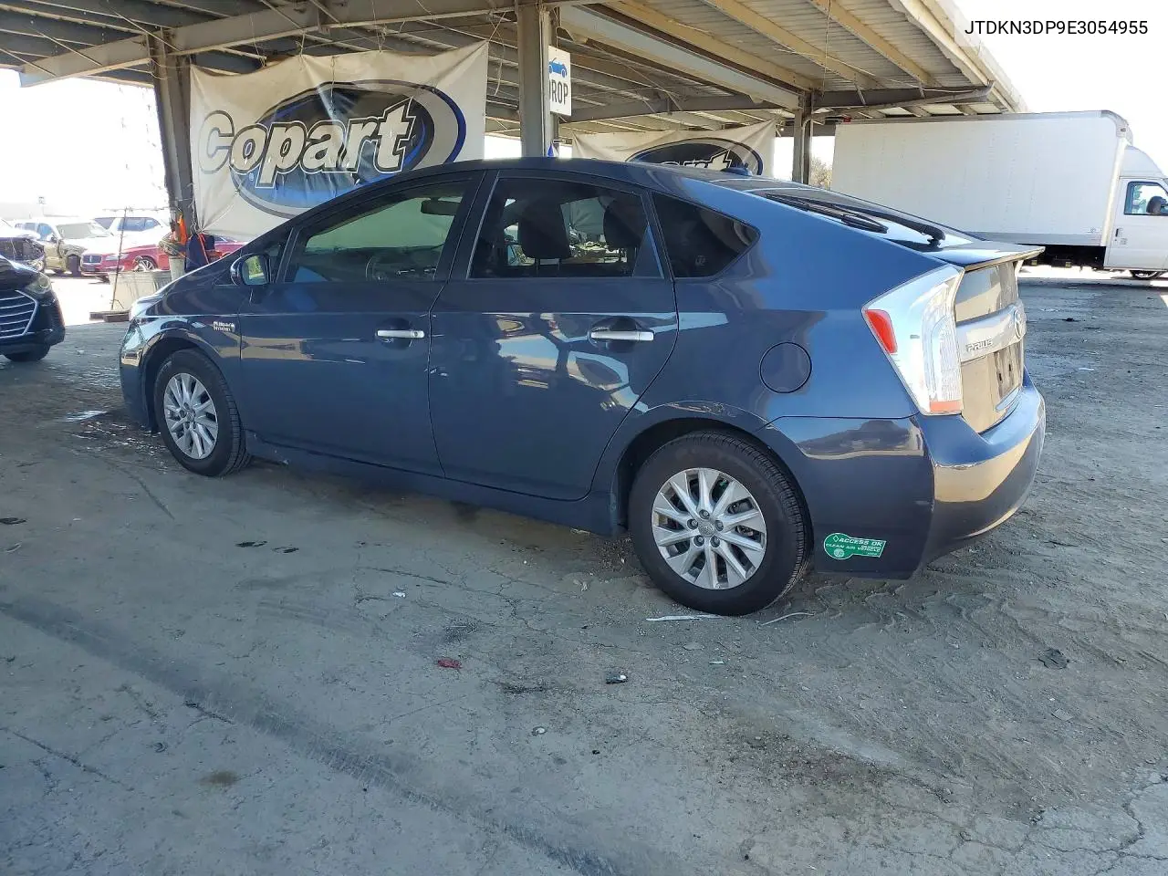 2014 Toyota Prius Plug-In Hybrid Base VIN: JTDKN3DP9E3054955 Lot: 58993346