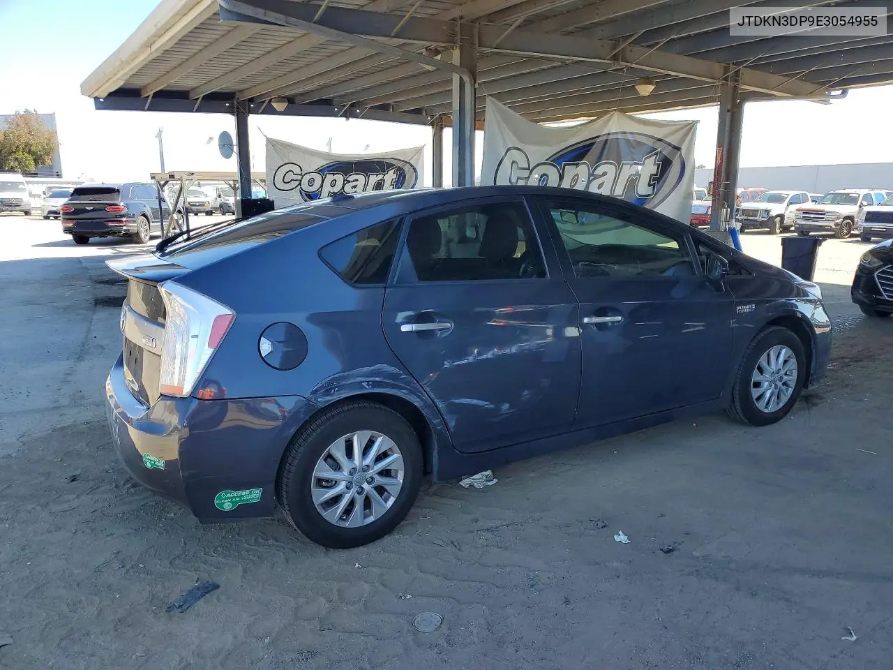2014 Toyota Prius Plug-In Hybrid Base VIN: JTDKN3DP9E3054955 Lot: 58993346