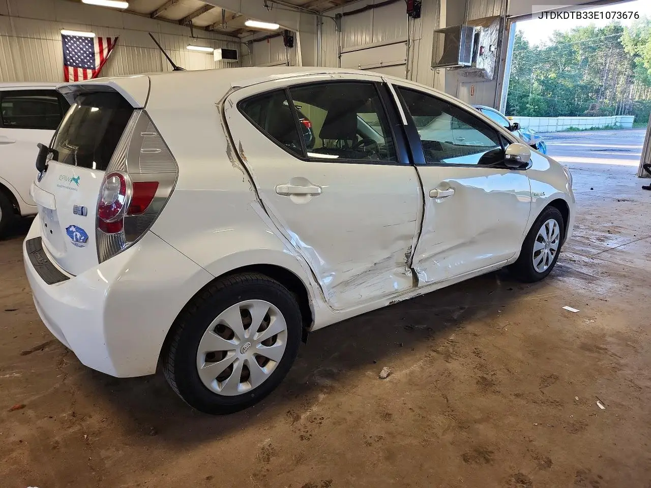2014 Toyota Prius C Two VIN: JTDKDTB33E1073676 Lot: 59824706