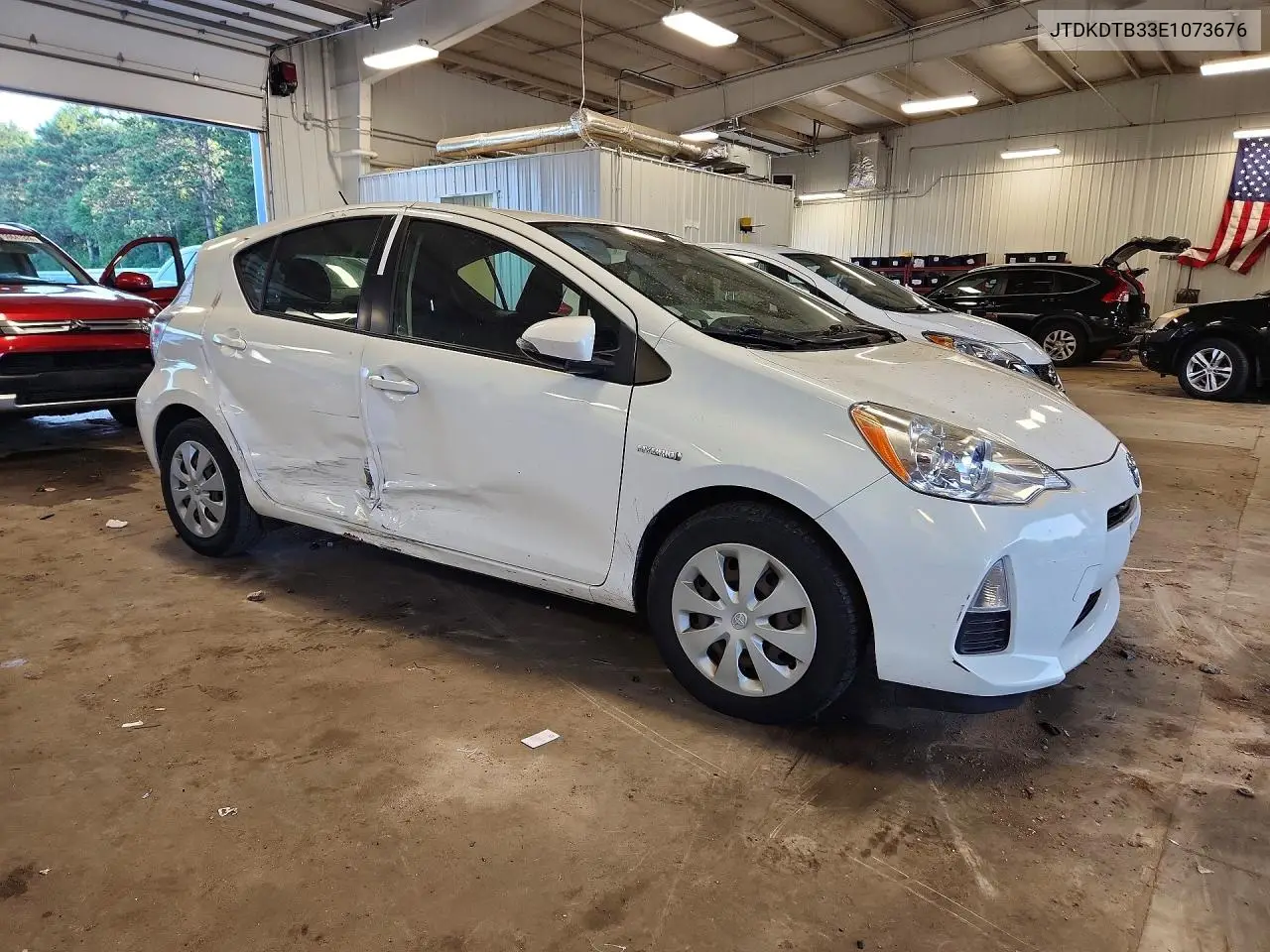 2014 Toyota Prius C Two VIN: JTDKDTB33E1073676 Lot: 59824706