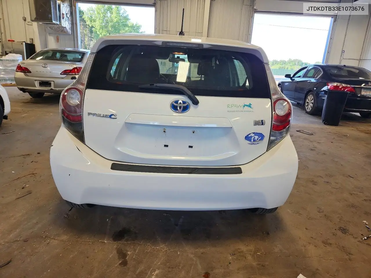 2014 Toyota Prius C Two VIN: JTDKDTB33E1073676 Lot: 59824706