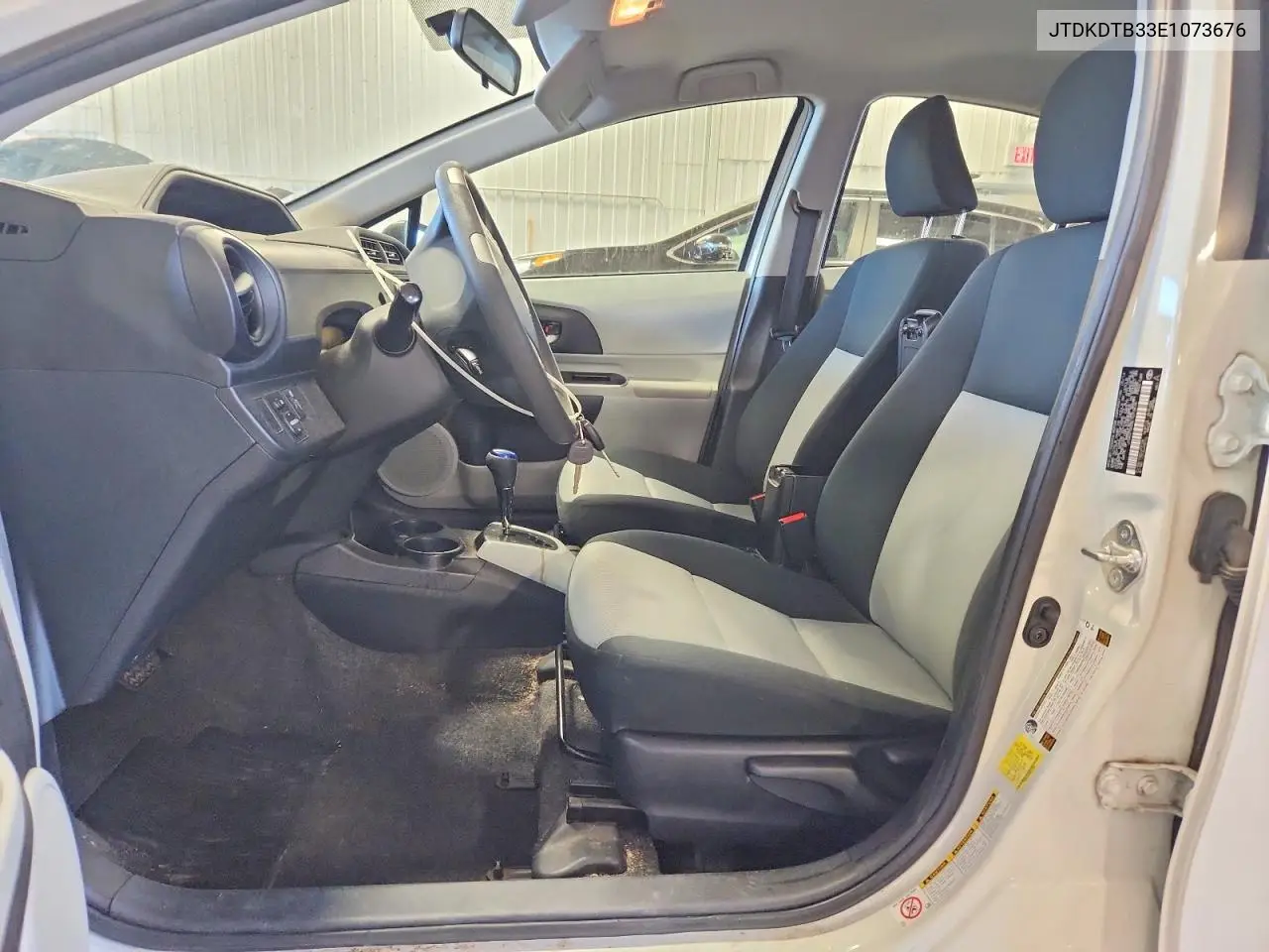 2014 Toyota Prius C Two VIN: JTDKDTB33E1073676 Lot: 59824706