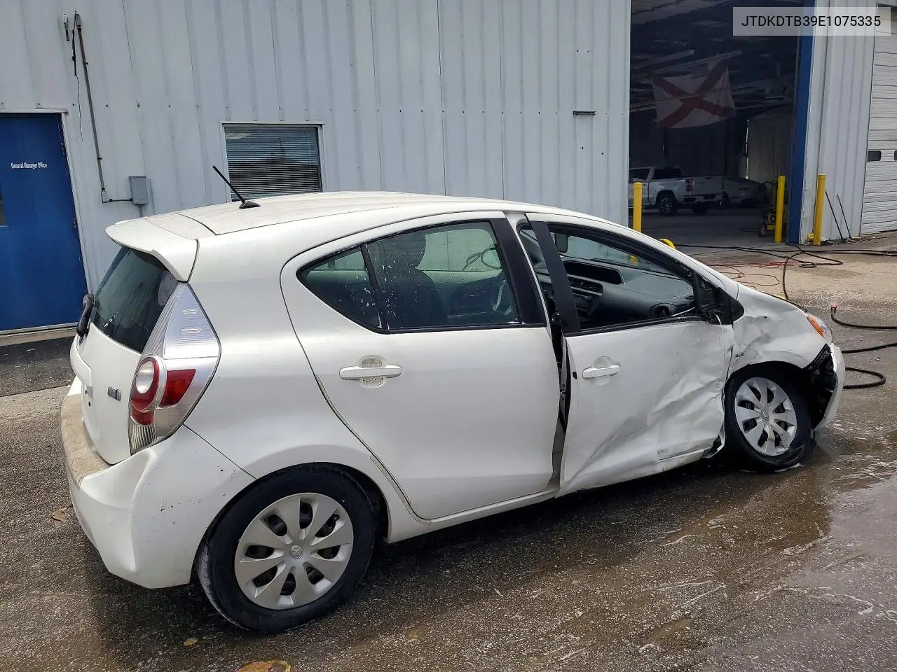 2014 Toyota Prius C Two VIN: JTDKDTB39E1075335 Lot: 60899636