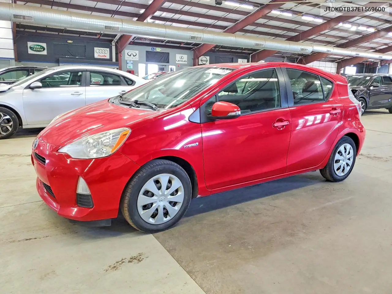 2014 Toyota Prius C Two VIN: JTDKDTB37E1569600 Lot: 60932006
