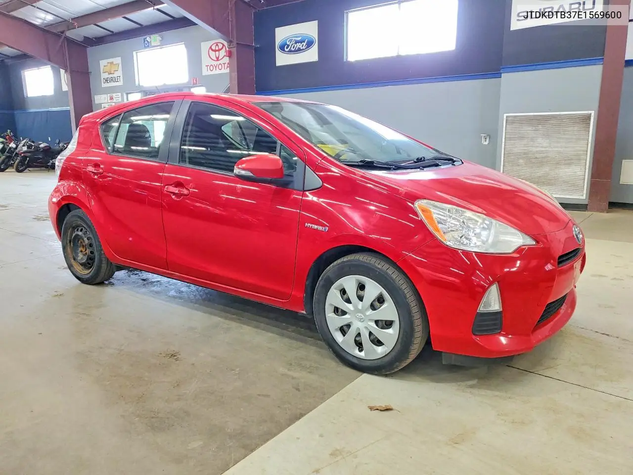 2014 Toyota Prius C Two VIN: JTDKDTB37E1569600 Lot: 60932006