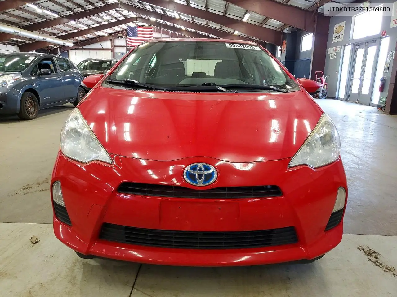 2014 Toyota Prius C Two VIN: JTDKDTB37E1569600 Lot: 60932006