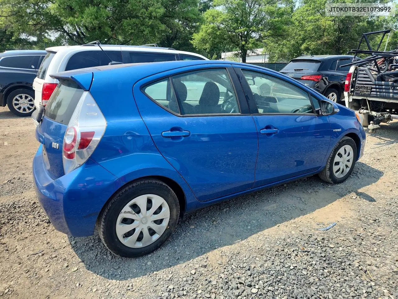 2014 Toyota Prius C Three VIN: JTDKDTB32E1073992 Lot: 61051186