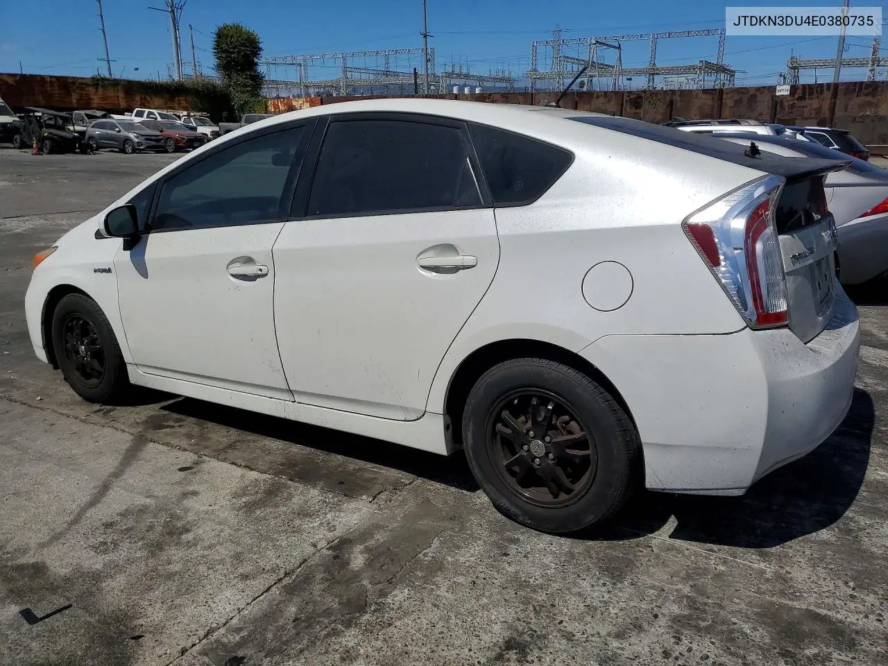 2014 Toyota Prius Two VIN: JTDKN3DU4E0380735 Lot: 61636936