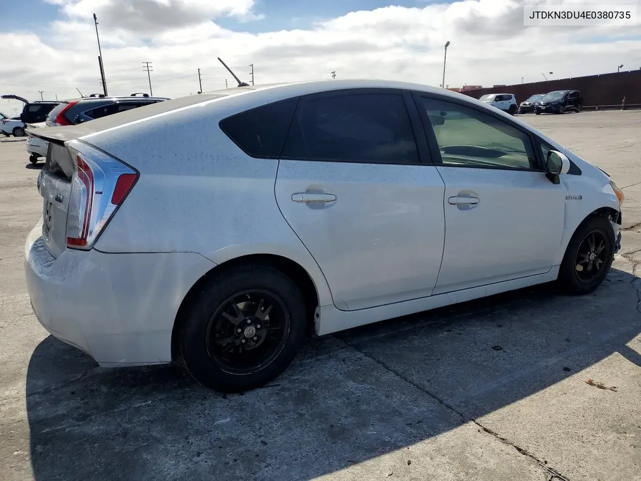 2014 Toyota Prius Two VIN: JTDKN3DU4E0380735 Lot: 61636936