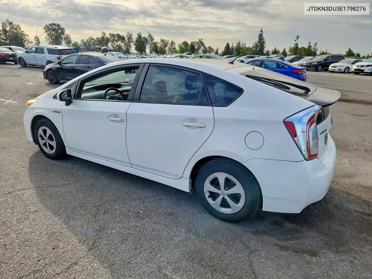 2014 Toyota Prius Two VIN: JTDKN3DU3E1798276 Lot: 61900796