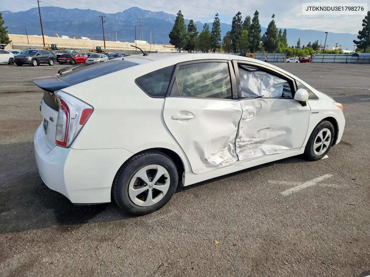 2014 Toyota Prius Two VIN: JTDKN3DU3E1798276 Lot: 61900796