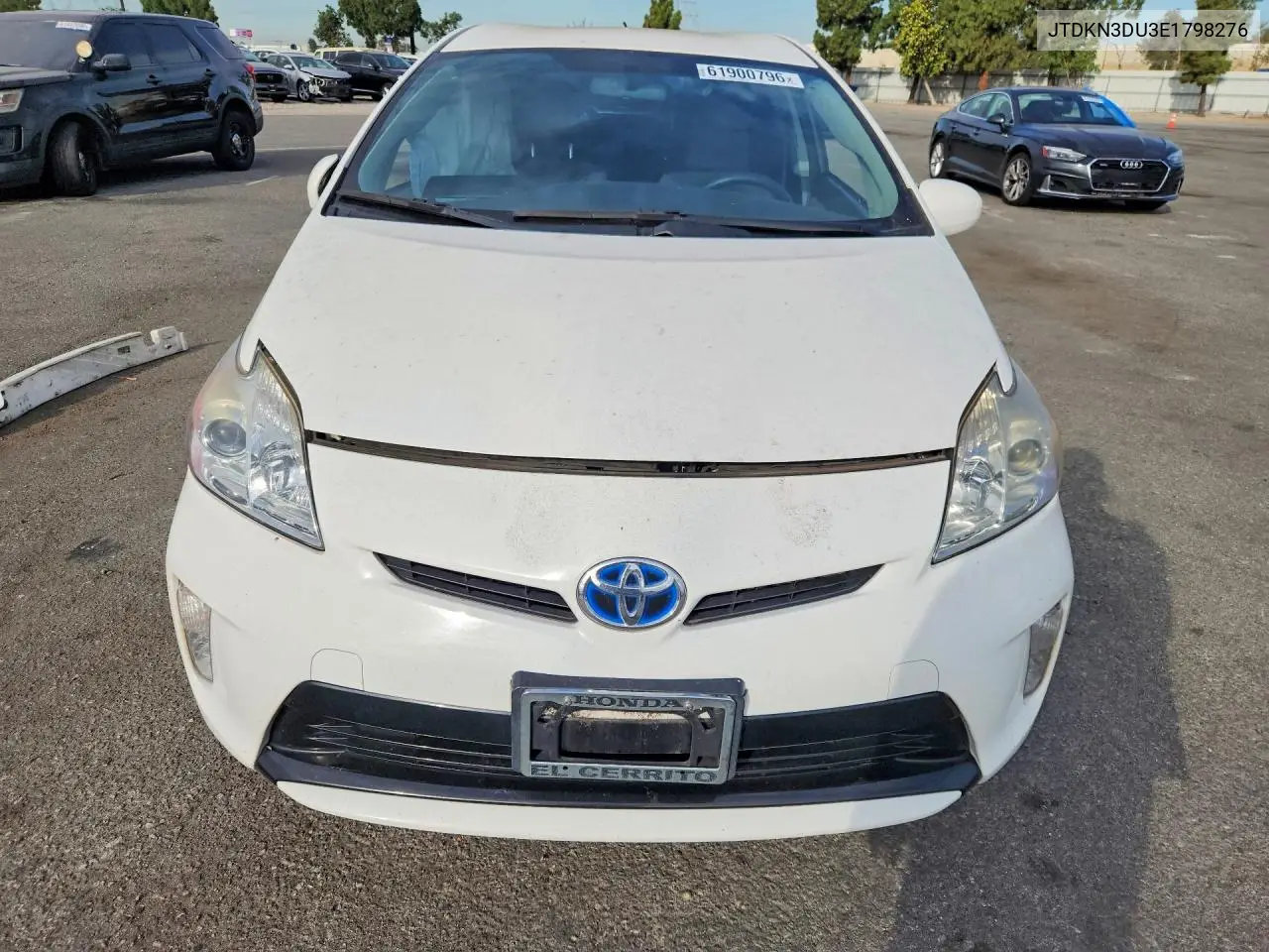 2014 Toyota Prius Two VIN: JTDKN3DU3E1798276 Lot: 61900796