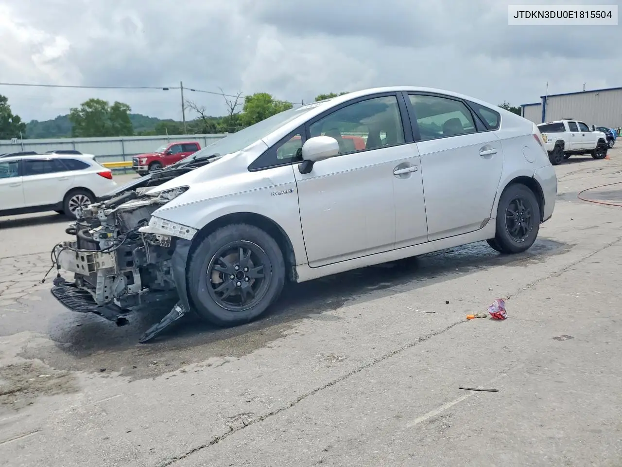 2014 Toyota Prius Two VIN: JTDKN3DU0E1815504 Lot: 62339256