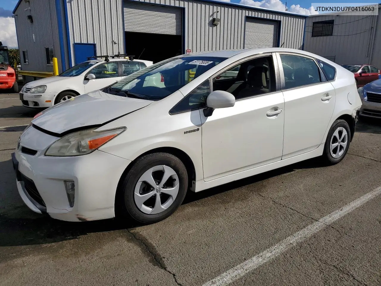 2015 Toyota Prius Three VIN: JTDKN3DU7F0416063 Lot: 51175836