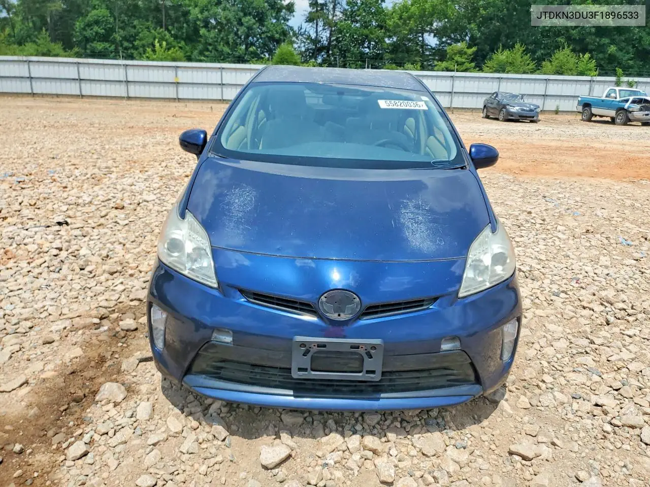JTDKN3DU3F1896533 2015 Toyota Prius Two